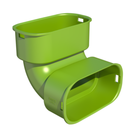 Coude vertical OPTIFLEX® PRO 100x50